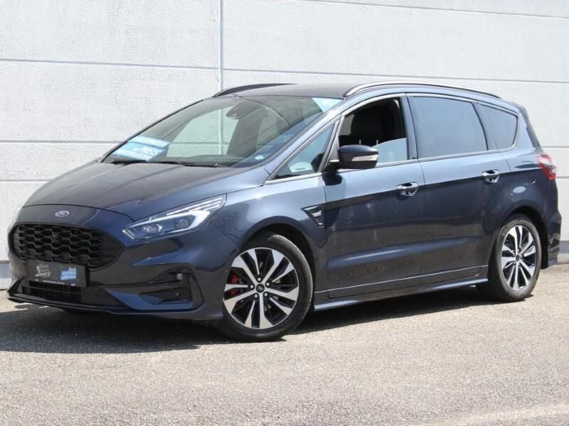 Blue metallic Gebraucht 2021 Ford S-MAX ST-Line Van / Kleinbus | 32.955 € (Fairer Preis) - Bild 1/4