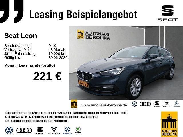 Neu Seat Leon 116 PS (85 kW) 2026 Blau Limousine
