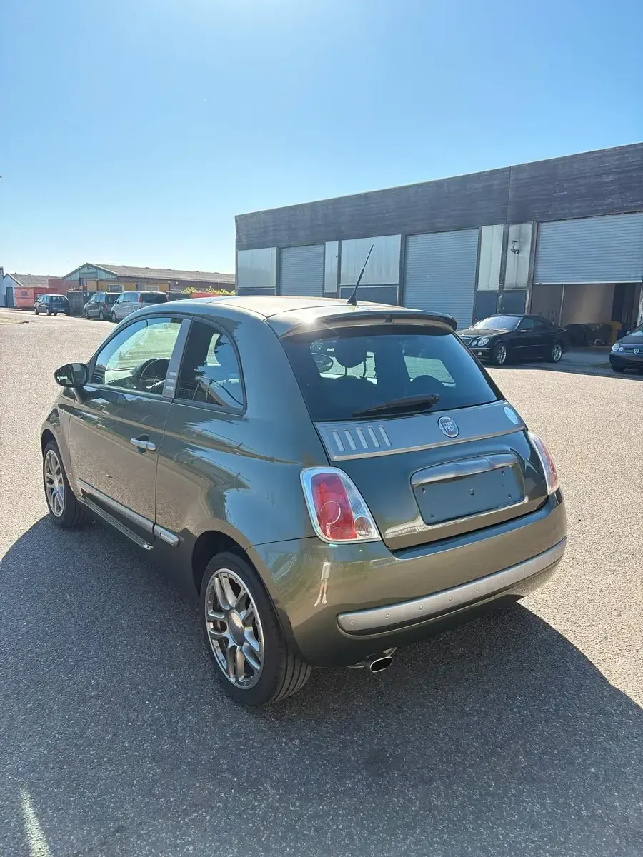 Gebraucht Fiat 500 69 PS (50 kW) 2009 Grün Cabrio