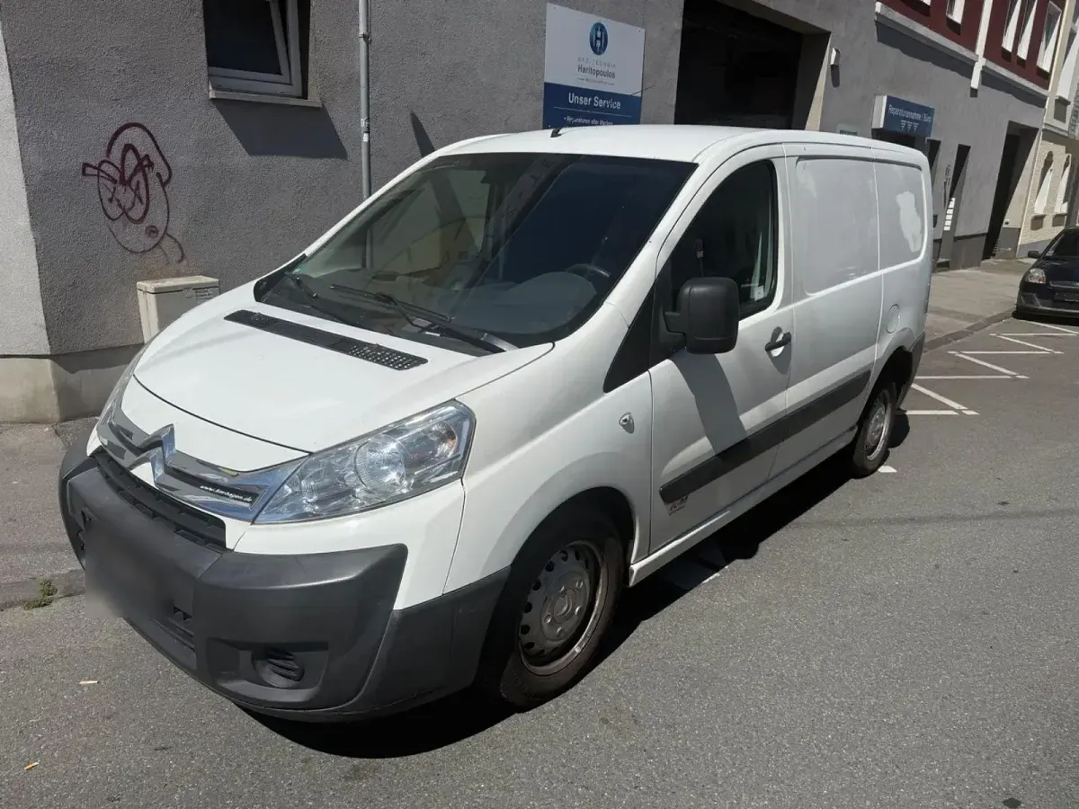 Gebraucht Citroën Jumpy 90 PS (66 kW) 2016 Weiß Van / Kleinbus