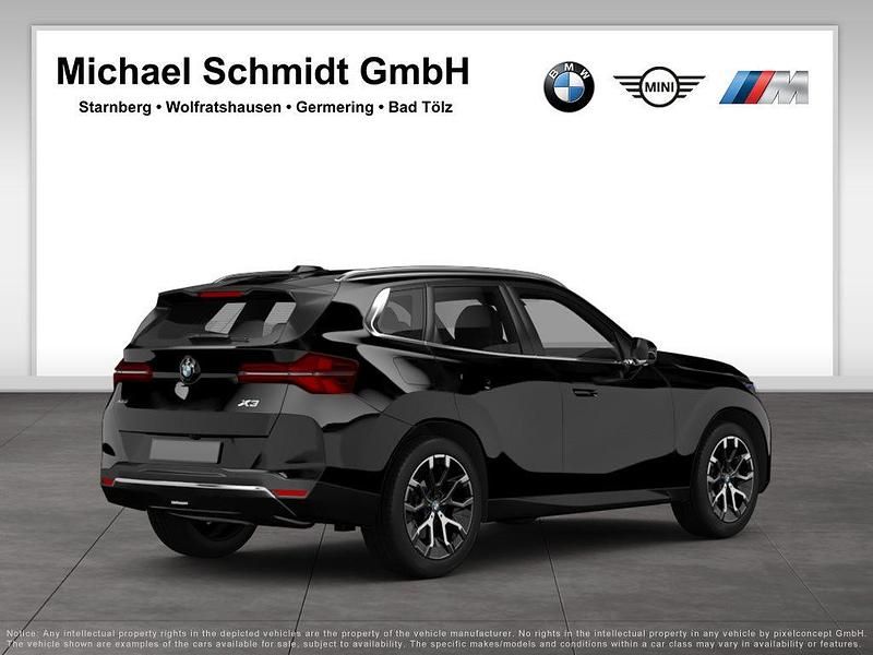 Brugt BMW X3 Efficient Dynamics 197 HK (144 kW) 2025 Sort SUV