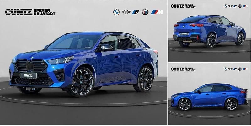 Blau Neu 2025 BMW X2 Performance SUV | 68.480 € (Teuer) - Bild 1/4