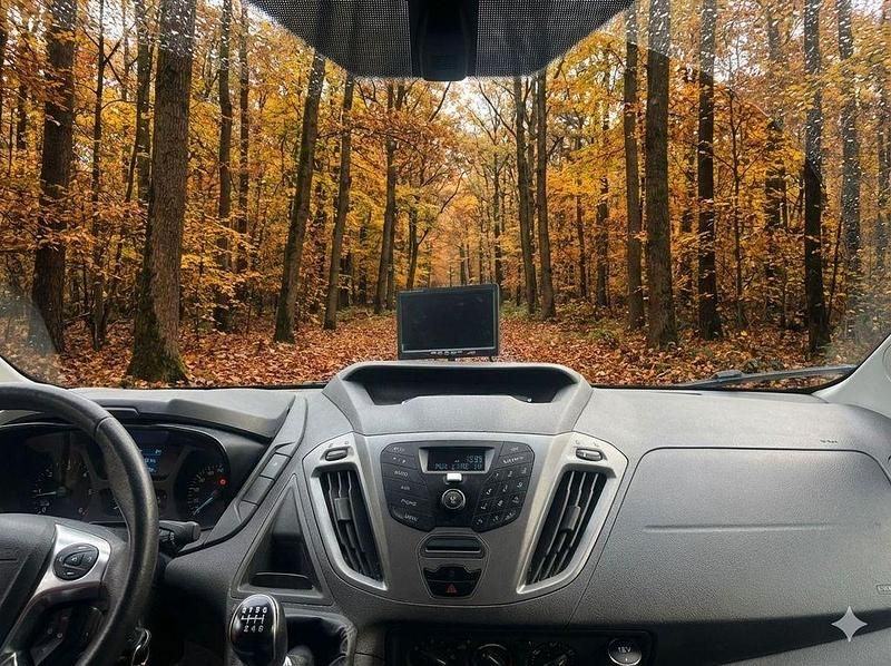 Gebraucht Ford Transit Custom 101 PS (74 kW) 2014 Gelb Van / Kleinbus