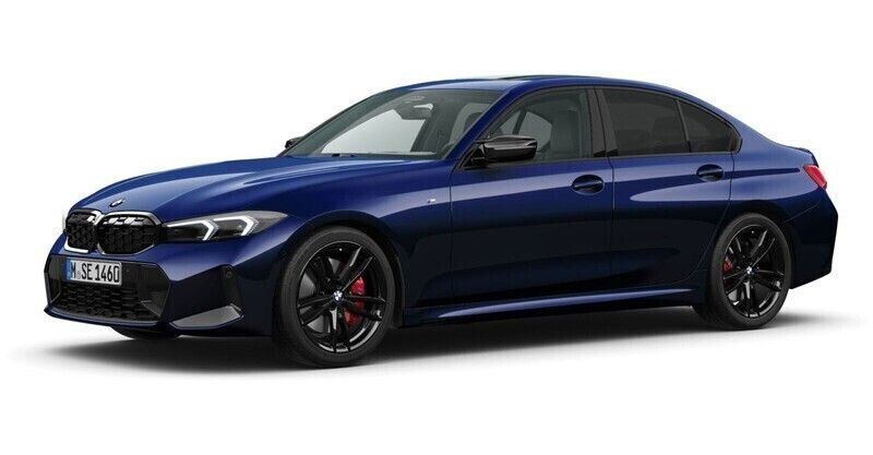 Blau Gebraucht 2024 BMW M340 Comfort Edition Limousine | 60.385 € (Fairer Preis) - Bild 1/4
