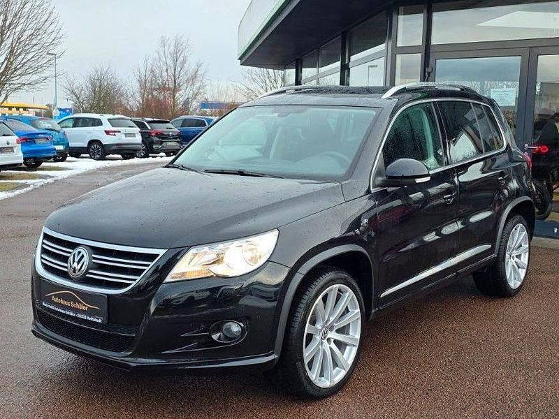 Schwarz Gebraucht 2009 VW Tiguan Sportline SUV | 9.890 € (Etwas zu teuer) - Bild 1/4