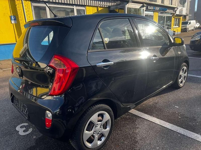 Gebraucht Kia Picanto Edition 7 69 PS (50 kW) 2015 Galaxyschwarz Kleinwagen