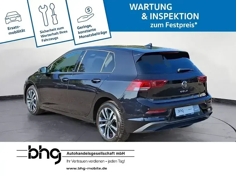 Gebraucht VW Golf VII United 150 PS (110 kW) 2021 Schwarz Kleinwagen