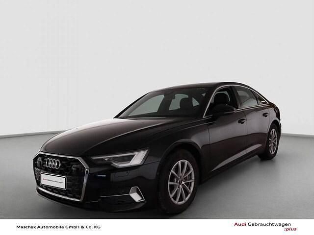 Mythosschwarz metallic Gebraucht 2025 Audi A6 Advanced Plus Limousine | 45.080 € (Guter Preis) - Bild 1/4