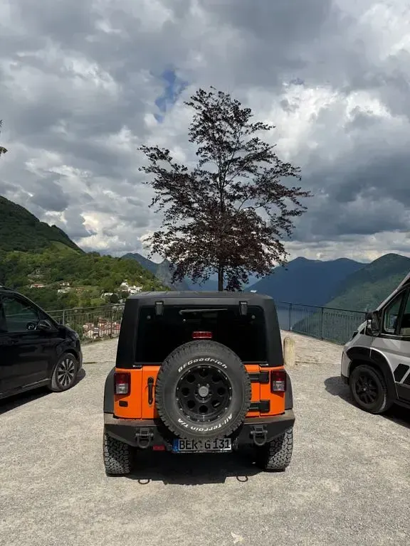 Gebraucht Jeep Wrangler Sahara 284 PS (208 kW) 2013 Orange SUV