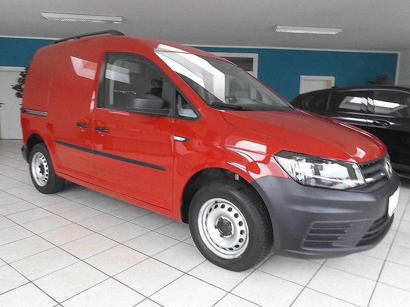 Gebraucht VW Caddy 75 PS (55 kW) 2020 Rot Van / Kleinbus