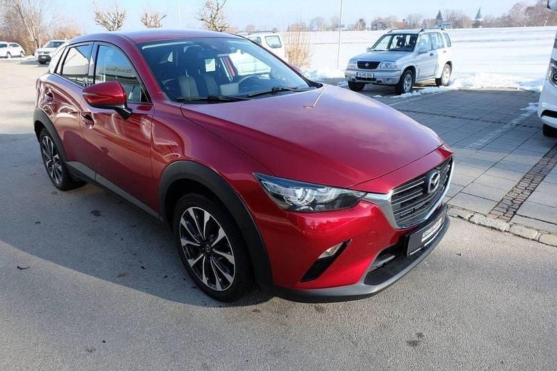 Gebraucht Mazda CX-3 Ad'Vantage 121 PS (88 kW) 2021 Rot SUV
