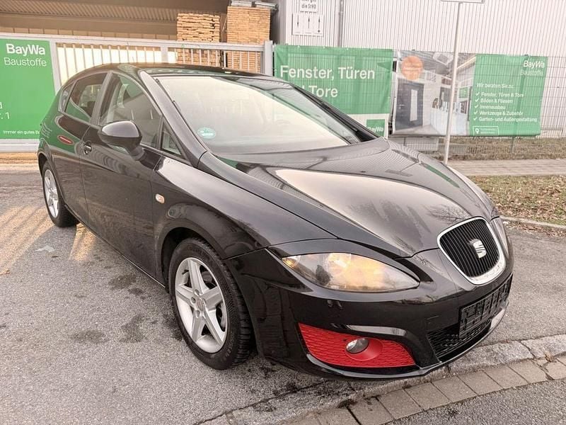 Gebraucht Seat Leon Reference 125 PS (91 kW) 2010 Schwarz Kleinwagen