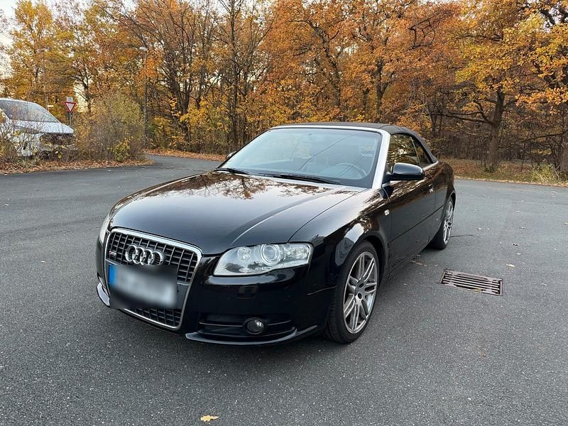 Schwarz Gebraucht 2009 Audi A4 Cabriolet S-Line Cabrio | 5.000 € (Superpreis) - Bild 1/4