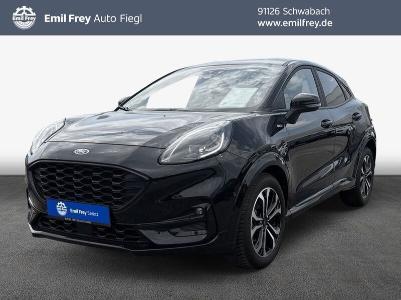 Agate black metallic Gebraucht 2024 Ford Puma ST-Line SUV | 24.990 € (Fairer Preis) - Bild 1/4