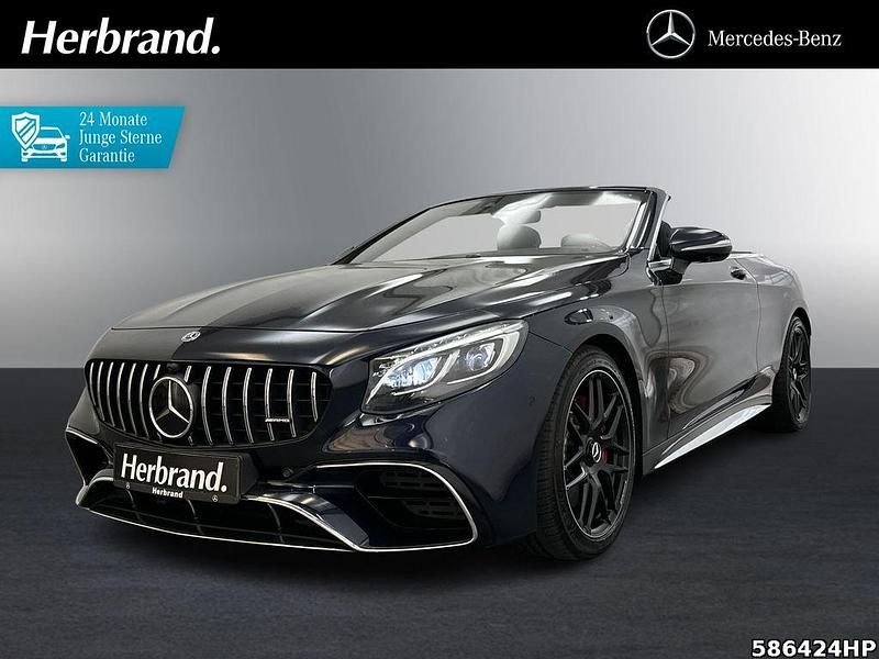 Cavansitblau metallic Gebraucht 2019 Mercedes S63 AMG AMG Cabrio | 127.980 € (Teuer) - Bild 1/4