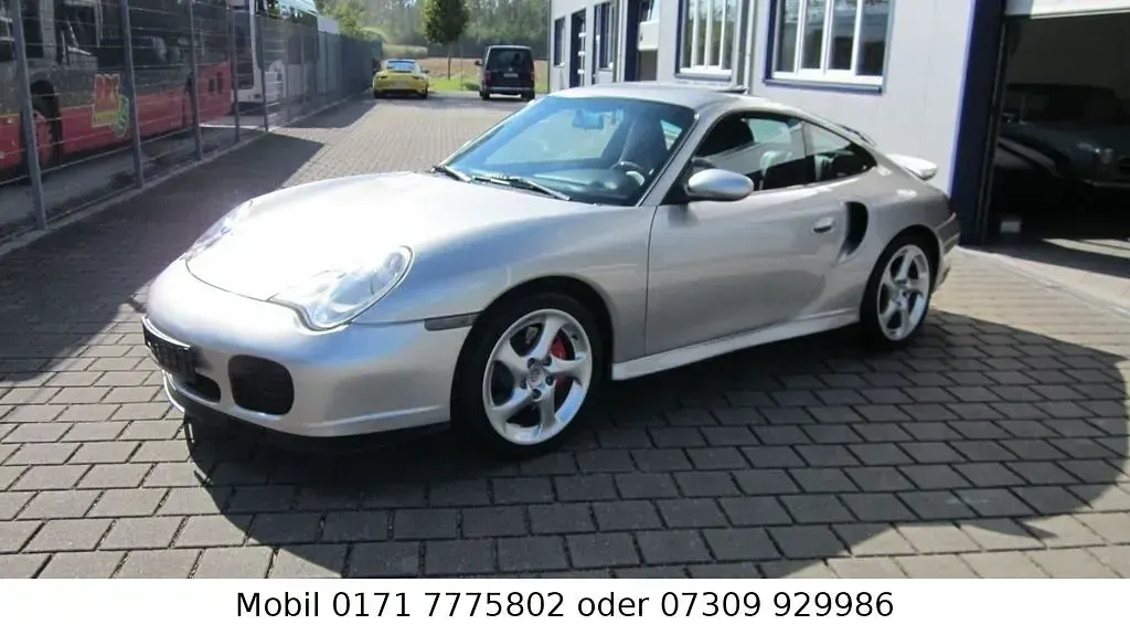 Gebraucht Porsche 996 Turbo 420 PS (308 kW) 2001 Silber Coupé