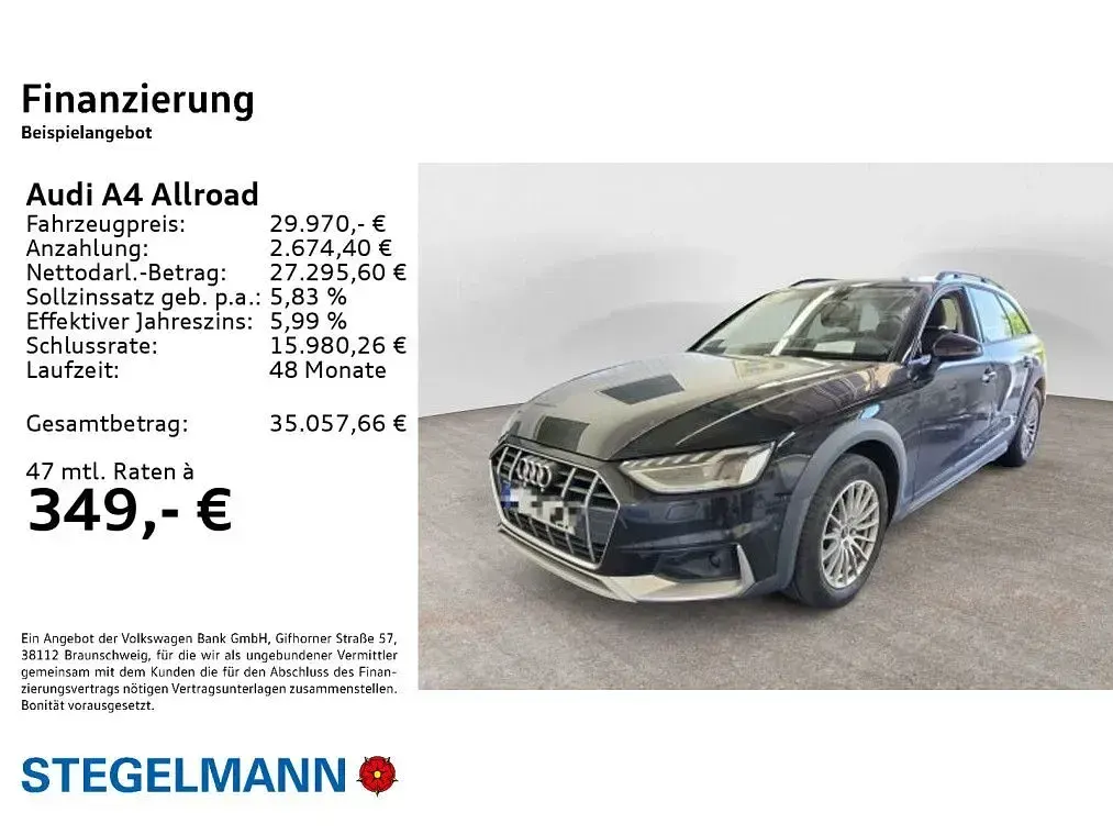 Gebraucht Audi A4 Allroad Ambiente 204 PS (150 kW) 2023 Brillantschwarz Kombi