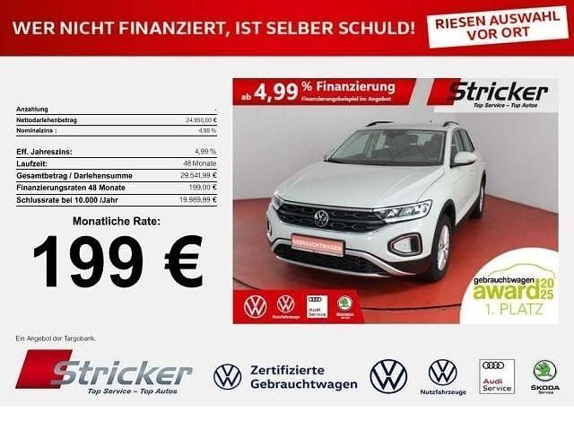 Ascotgrau Gebraucht 2024 VW T-Roc Life SUV | 23.969 € (Superpreis) - Bild 1/4