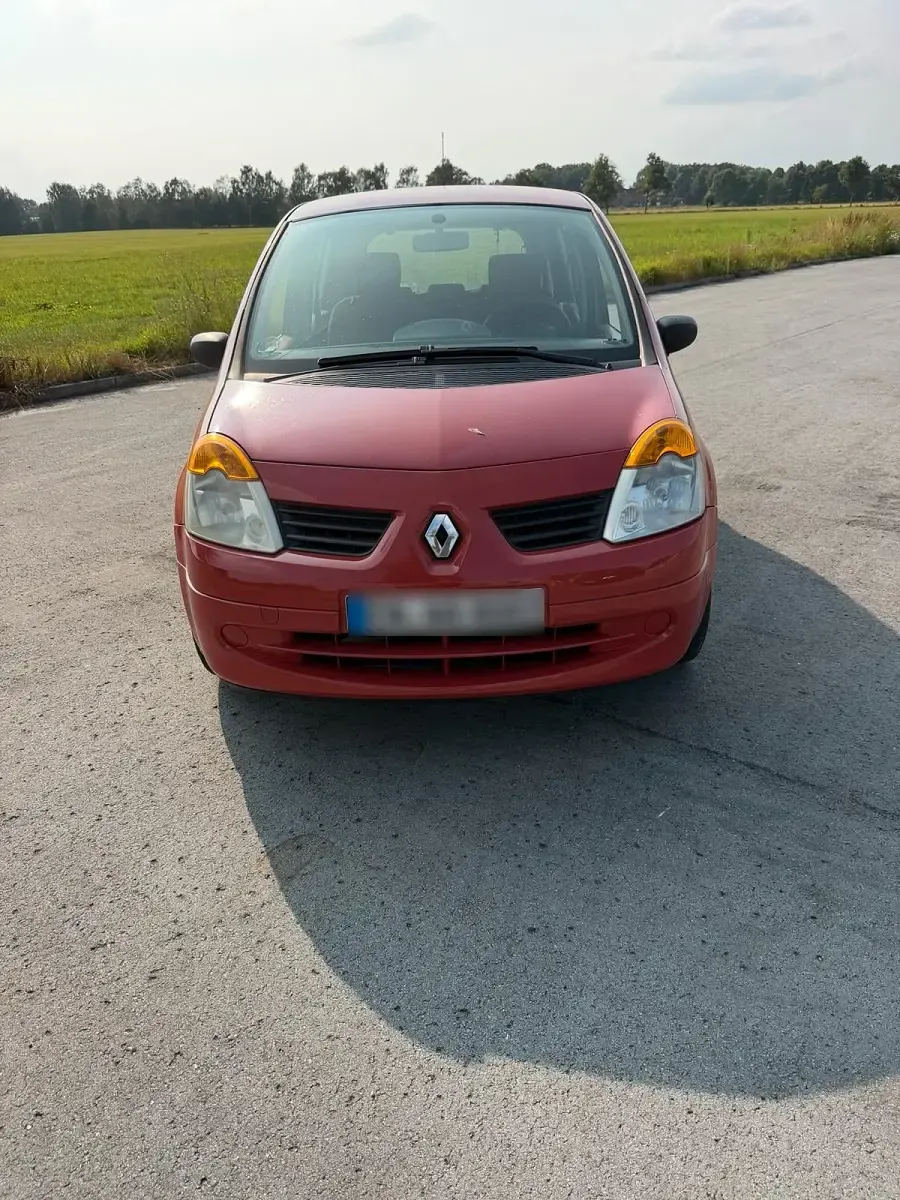 Gebraucht Renault Modus 75 PS (55 kW) 2004 Rot Van / Kleinbus