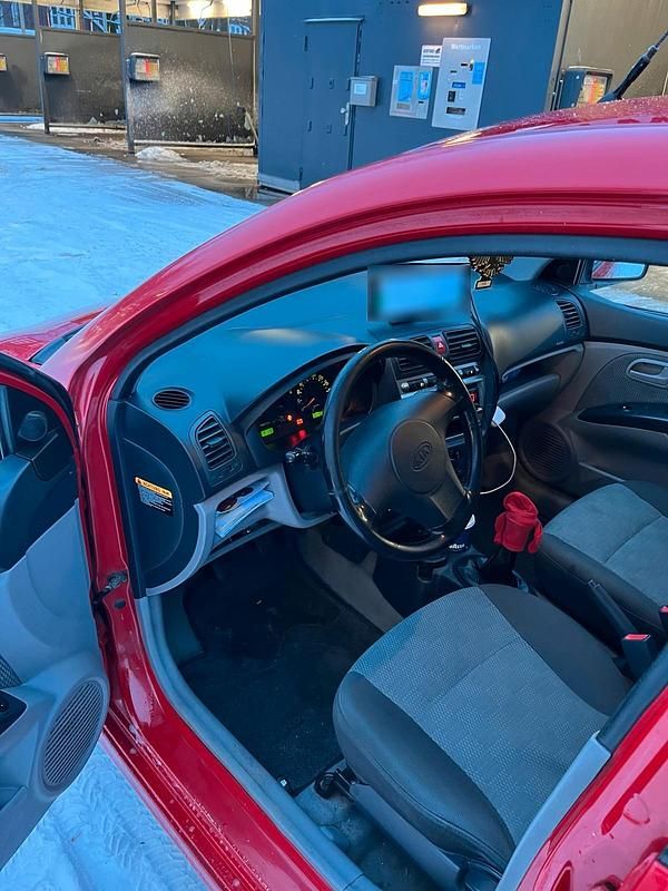 Gebraucht Kia Picanto EX 75 PS (55 kW) 2005 Rot Kleinwagen