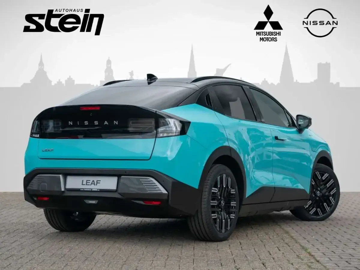 Gebraucht Nissan Leaf Evolve 160 kW (218 PS) 2026 Luminous teal/black SUV