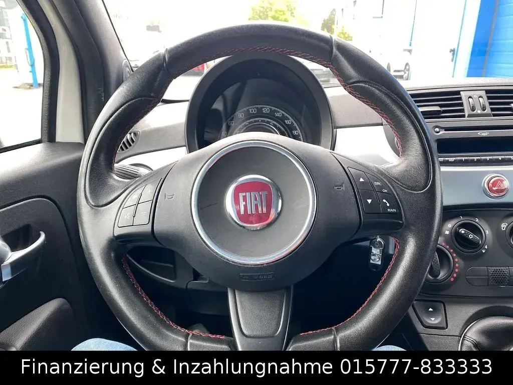 Gebraucht Fiat 500S S 69 PS (50 kW) 2013 Weiß Kleinwagen