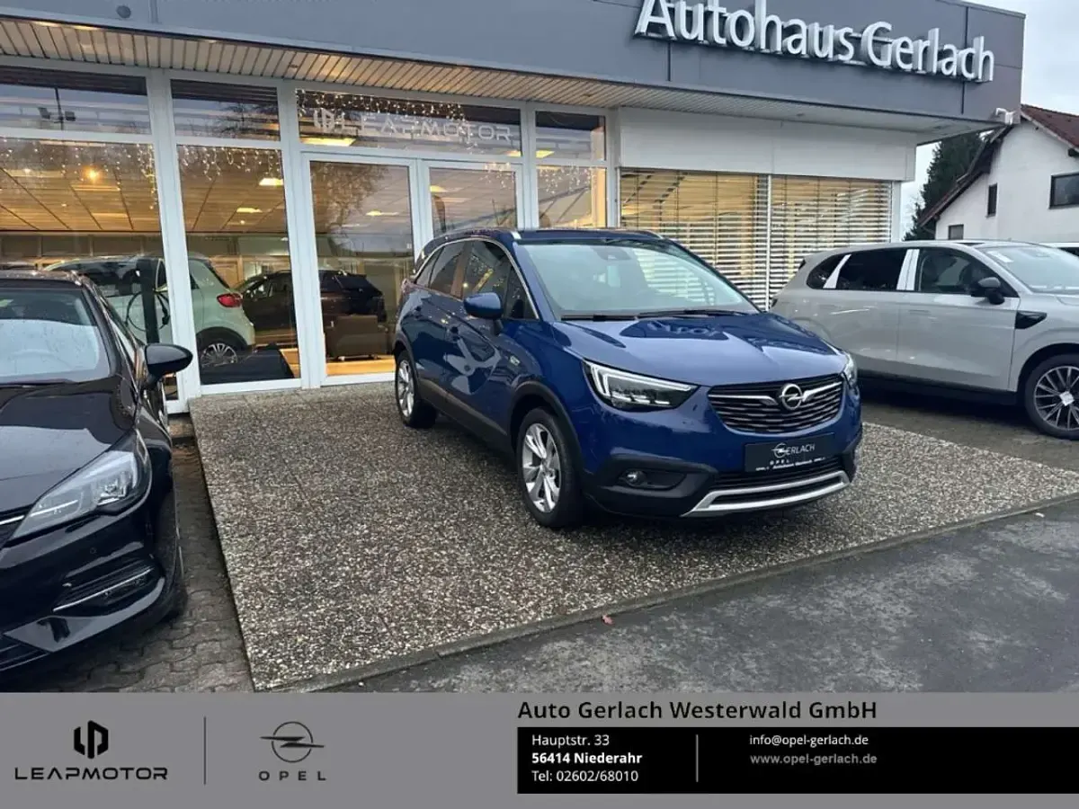 Gebraucht Opel Crossland Ultimate 131 PS (96 kW) 2019 Blau SUV