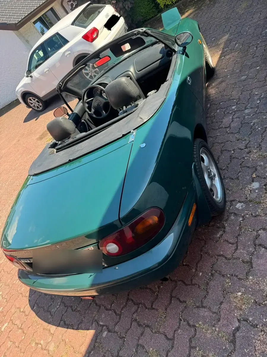 Gebraucht Mazda MX5 90 PS (66 kW) 1995 Grün Cabrio