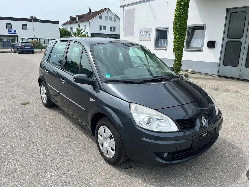 Gebraucht Renault Scénic II Avantage 111 PS (81 kW) 2008 Grau Van / Kleinbus