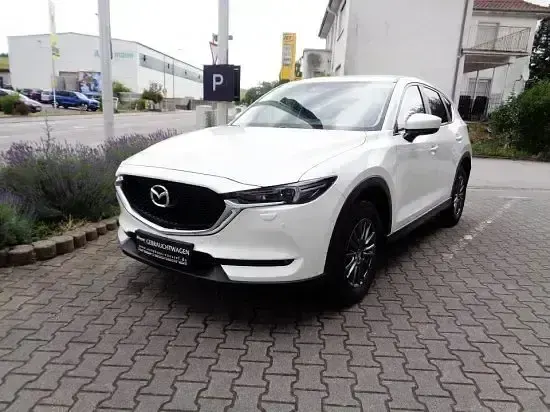 Gebraucht Mazda CX-5 Exclusive-Line 160 PS (117 kW) 2018 Weiß SUV