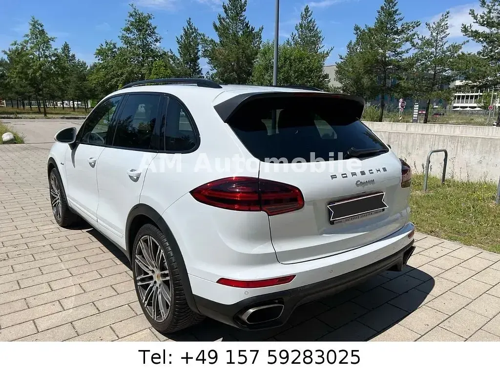 Gebraucht Porsche Cayenne Platinum Edition 262 PS (192 kW) 2017 Weiß SUV
