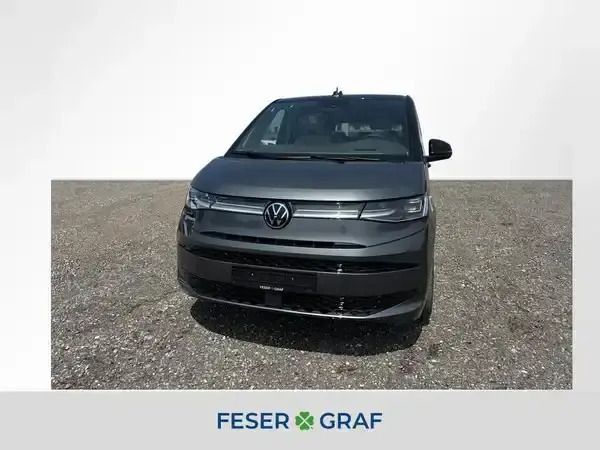 Indiumgrau metallic/ deep black perleffekt Neu 2025 VW Multivan Van / Kleinbus | 69.900 € - Bild 1/4