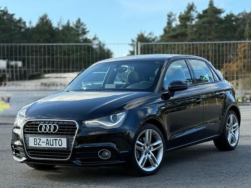 Schwarz Gebraucht 2012 Audi A1 Sportback S-Line Kleinwagen | 7.399 € (Fairer Preis) - Bild 1/4