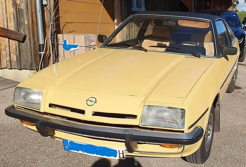 Gelb Gebraucht 1975 Opel Manta Coupé | 10.000 € - Bild 1/4