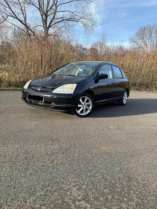 Schwarz Gebraucht 2002 Honda Civic Limousine | 2.500 € (Etwas zu teuer) - Bild 1/4