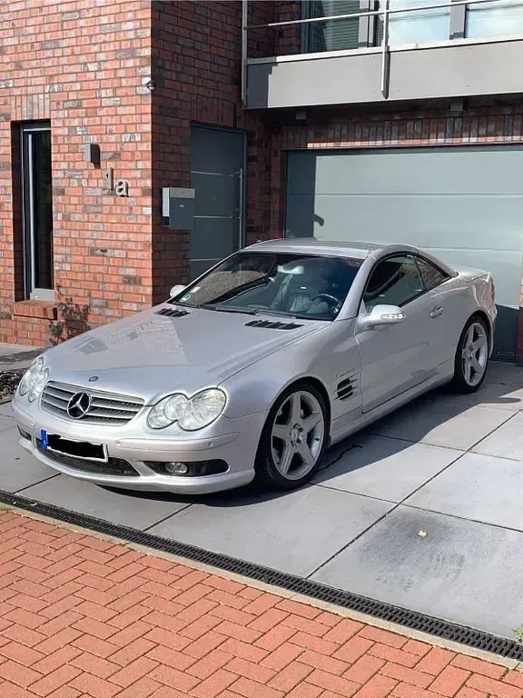 Gebraucht Mercedes SL55 AMG AMG 500 PS (367 kW) 2002 Silber Cabrio