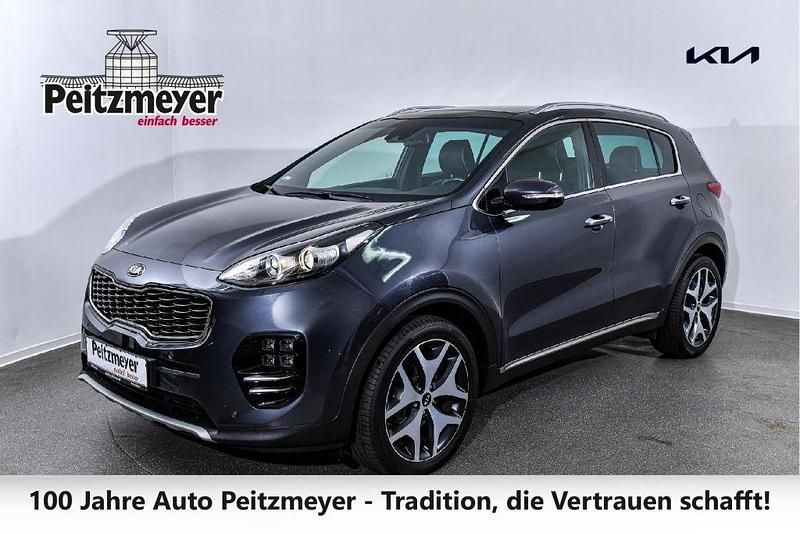 Grau Gebraucht 2018 Kia Sportage GT-Line SUV | 19.490 € (Etwas zu teuer) - Bild 1/4