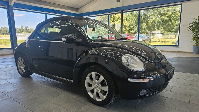 Schwarz Gebraucht 2008 VW Beetle United Cabrio | 3.390 € (Superpreis) - Bild 1/4