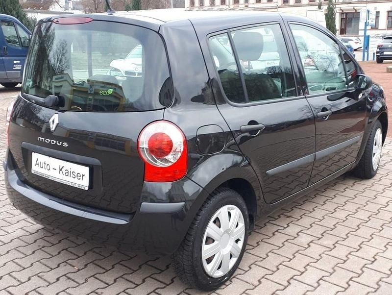Gebraucht Renault Modus Authentique 75 PS (55 kW) 2008 Schwarz Van / Kleinbus