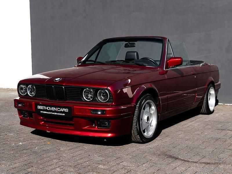 Gebraucht BMW 325 Cabriolet Performance 170 PS (125 kW) 1992 Rot Cabrio