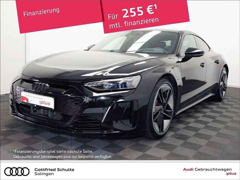 Schwarz Gebraucht 2022 Audi RS e-tron GT Comfort Limousine | 59.950 € (Superpreis) - Bild 1/3