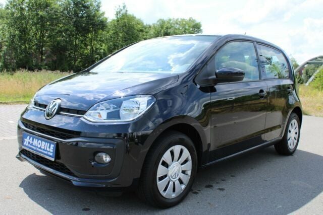 Gebraucht VW up! move up! 75 PS (55 kW) 2018 Schwarz metallic Kleinwagen