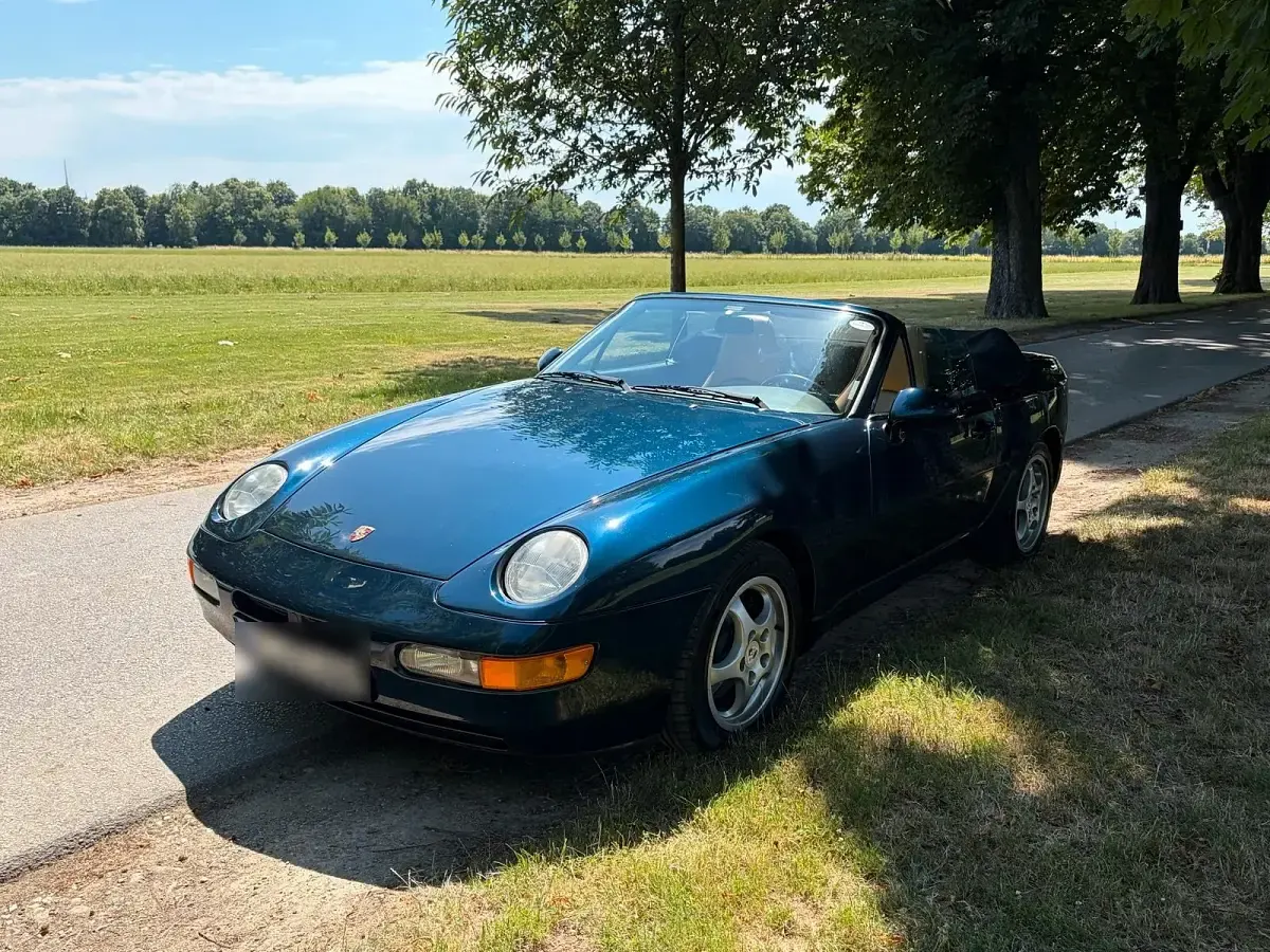 Gebraucht Porsche 968 240 PS (176 kW) 1992 Blau Cabrio