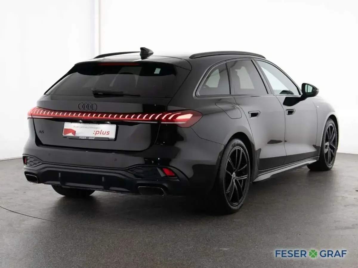 Second-hand Audi A5 S-Line 150 CP (110 kW) 2025 Negru Break