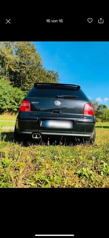 Gebraucht VW Golf IV GTI 240 PS (176 kW) 2000 Schwarz Kleinwagen