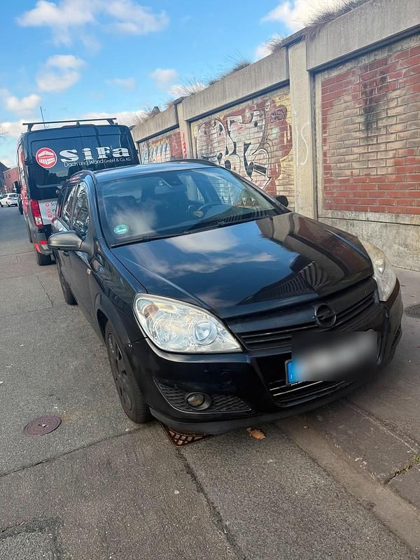 Schwarz Gebraucht 2007 Opel Astra Kombi | 600 € (Superpreis) - Bild 1/4