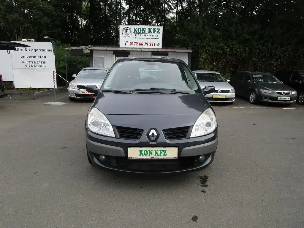 Gebraucht Renault Scénic II 111 PS (81 kW) 2008 Grau Van / Kleinbus