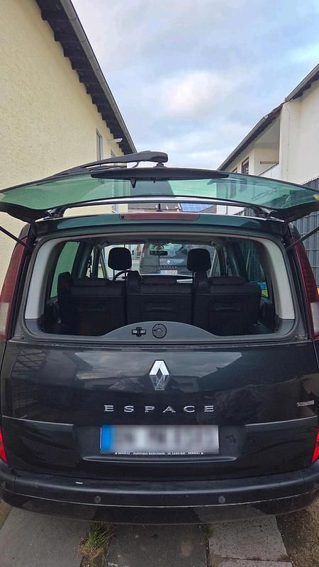 Gebraucht Renault Espace 173 PS (127 kW) 2008 Schwarz Van / Kleinbus