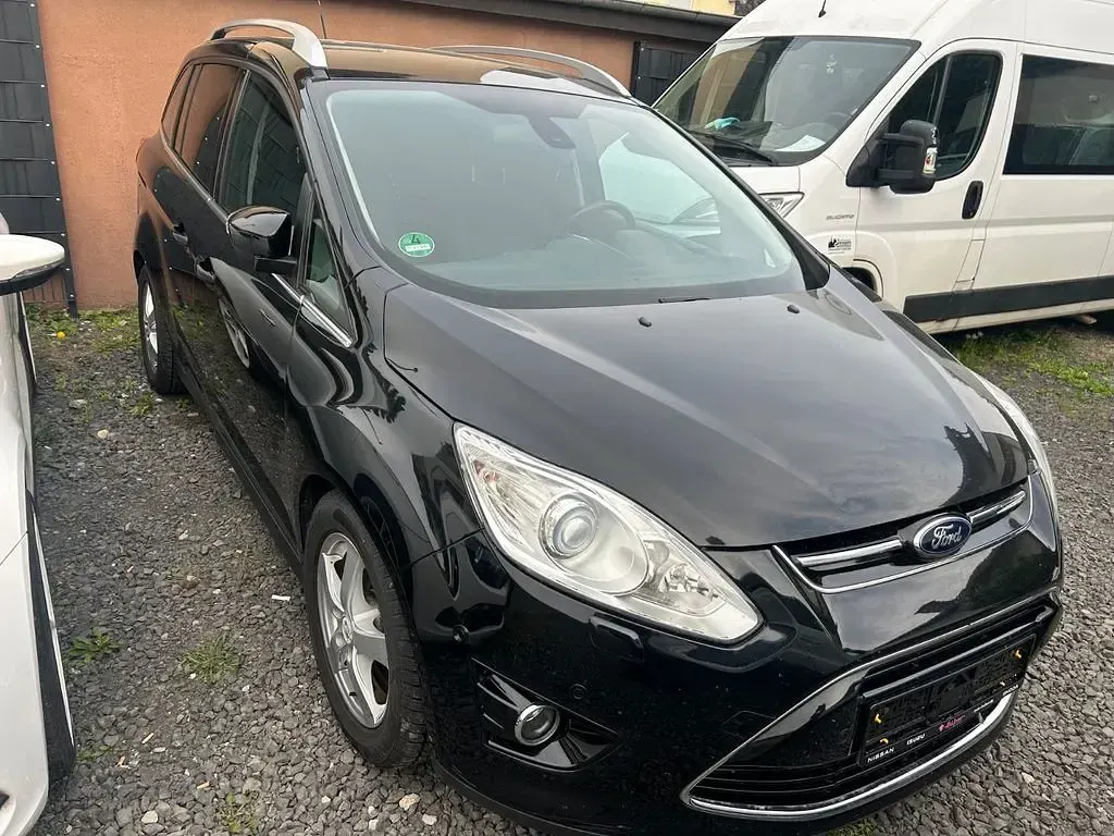 Gebraucht Ford Grand C-Max Titanium 150 PS (110 kW) 2012 Schwarz Van / Kleinbus