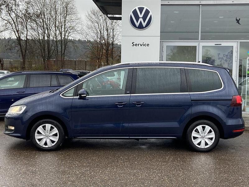 Gebraucht VW Sharan Sound 184 PS (135 kW) 2017 Blau Van / Kleinbus